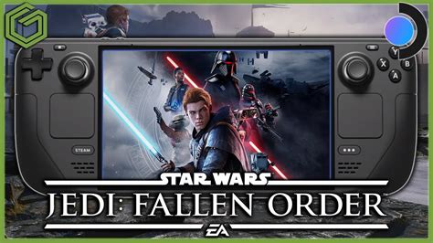 It's kind of like Darksiders, you can see a lot of places where they're pretty blatantly putting together pieces of other popular games/genres for the sake of chasing trends but it's still a solid enough game and worth playing. . Steam deck jedi fallen order settings
